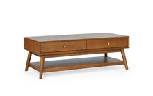 Load image into Gallery viewer, Lowry 2 Drawer Coffee Table - Cherry Ash Finish
