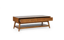 Load image into Gallery viewer, Lowry 2 Drawer Coffee Table - Cherry Ash Finish
