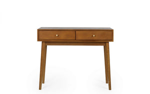 Lowry Writing Desk With 2 Drawers - Cherry Ash Finish