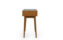 Load image into Gallery viewer, Lowry Writing Desk With 2 Drawers - Cherry Ash Finish
