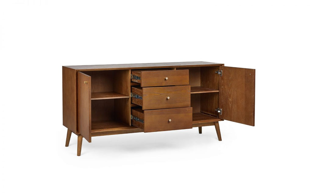 Lowry Large Sideboard - Cherry Ash Finish