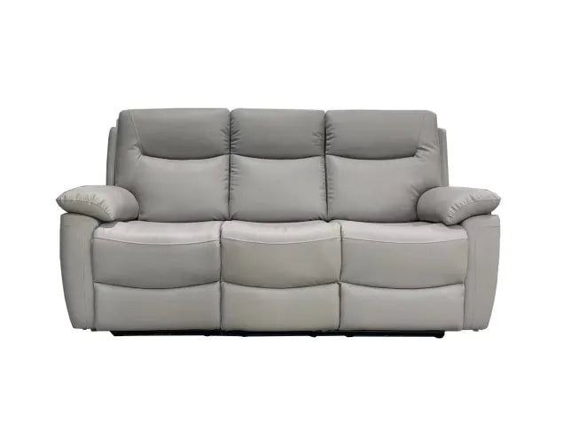 Lucia Electric/Power Recliner Sofa - Available in Black, Dark Grey, Pearl Grey or Tan