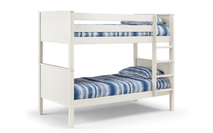 Luxury Maine Bunk Bed - Available in Anthracite, Surf White or Dove Grey - Optional Under Bed and Mattress