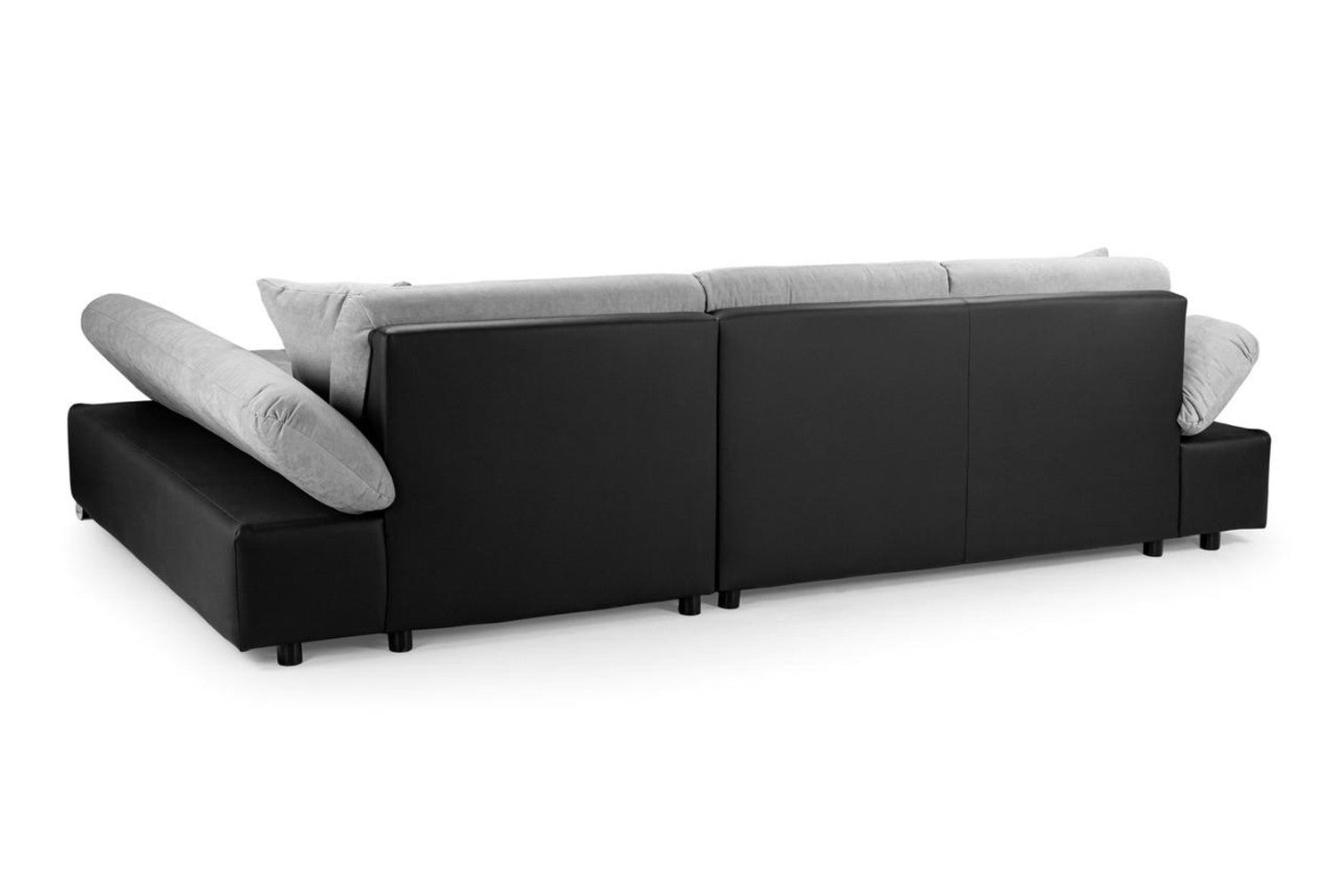 Malvi SofaBed - Colours Grey or Black & Grey - Available in LHF/RHF Corner