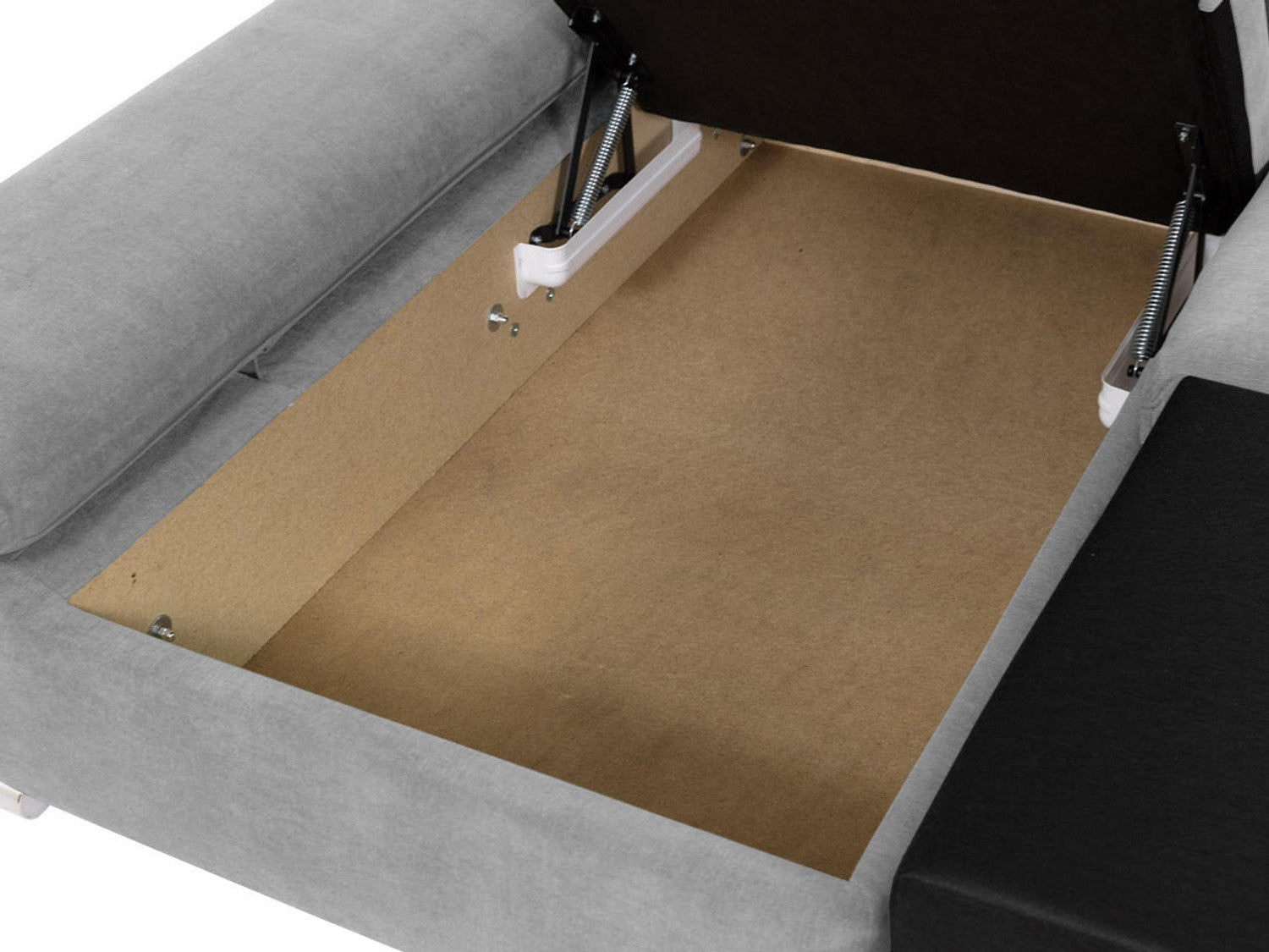 Malvi SofaBed - Colours Grey or Black & Grey - Available in LHF/RHF Corner