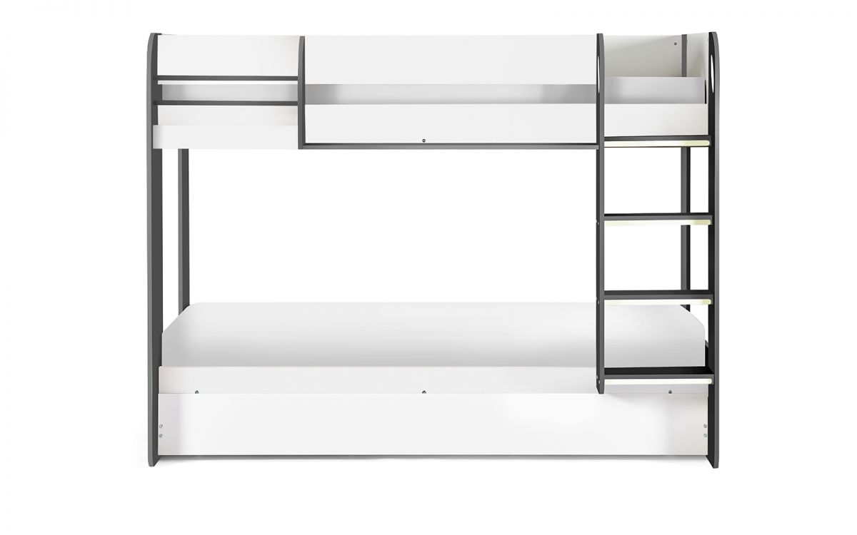 Mars Bunk & Underbed - Available in Charcoal & White, Taupe, Pastel Pink, Grey Oak or All White