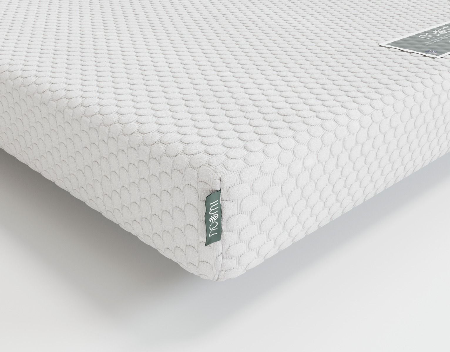 Noomi Solid Wood Shorty Midsleeper - White