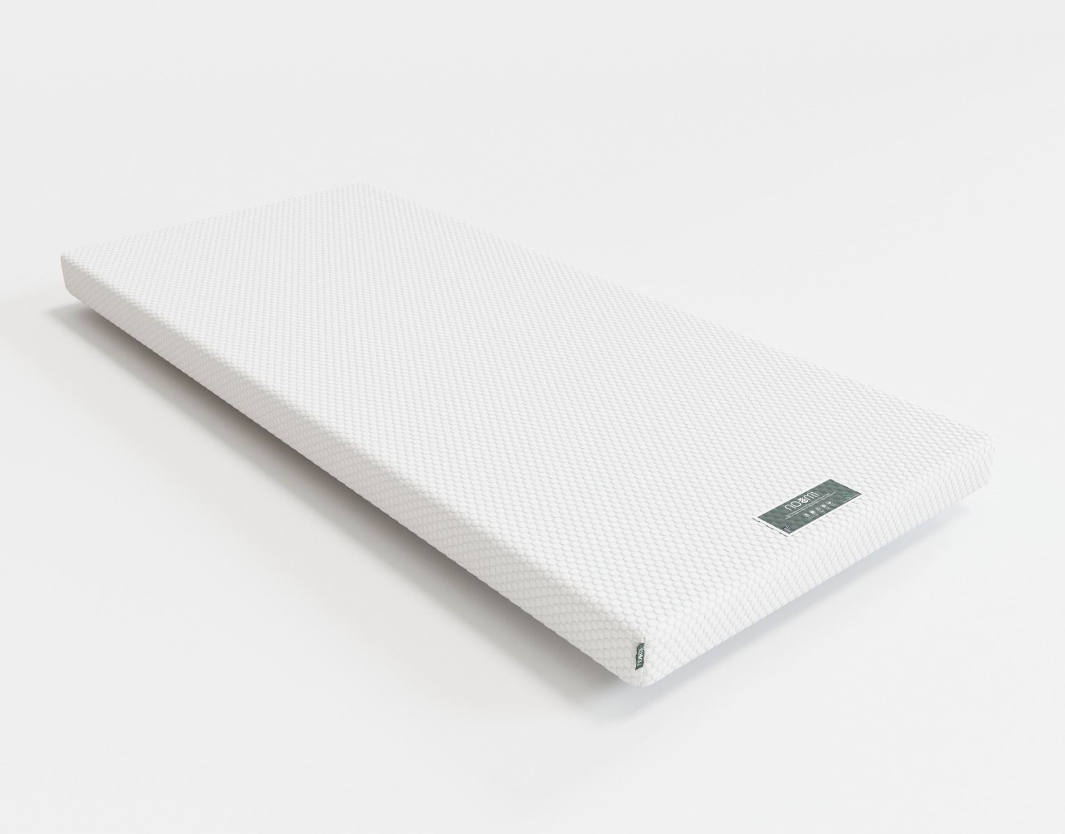 Noomi Solid Wood Shorty Midsleeper - White