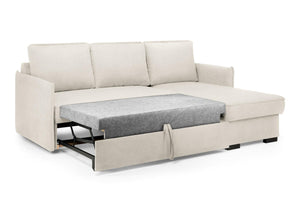 Miel SofaBed - Plus Beige, Plush Grey or plush Teal - Available in Universal Corner