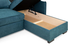 Miel SofaBed - Plus Beige, Plush Grey or plush Teal - Available in Universal Corner