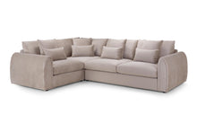 Load image into Gallery viewer, Mirabel Corner Sofa - Grey or Mocha Plush - Available in Left or Right Hand Facing
