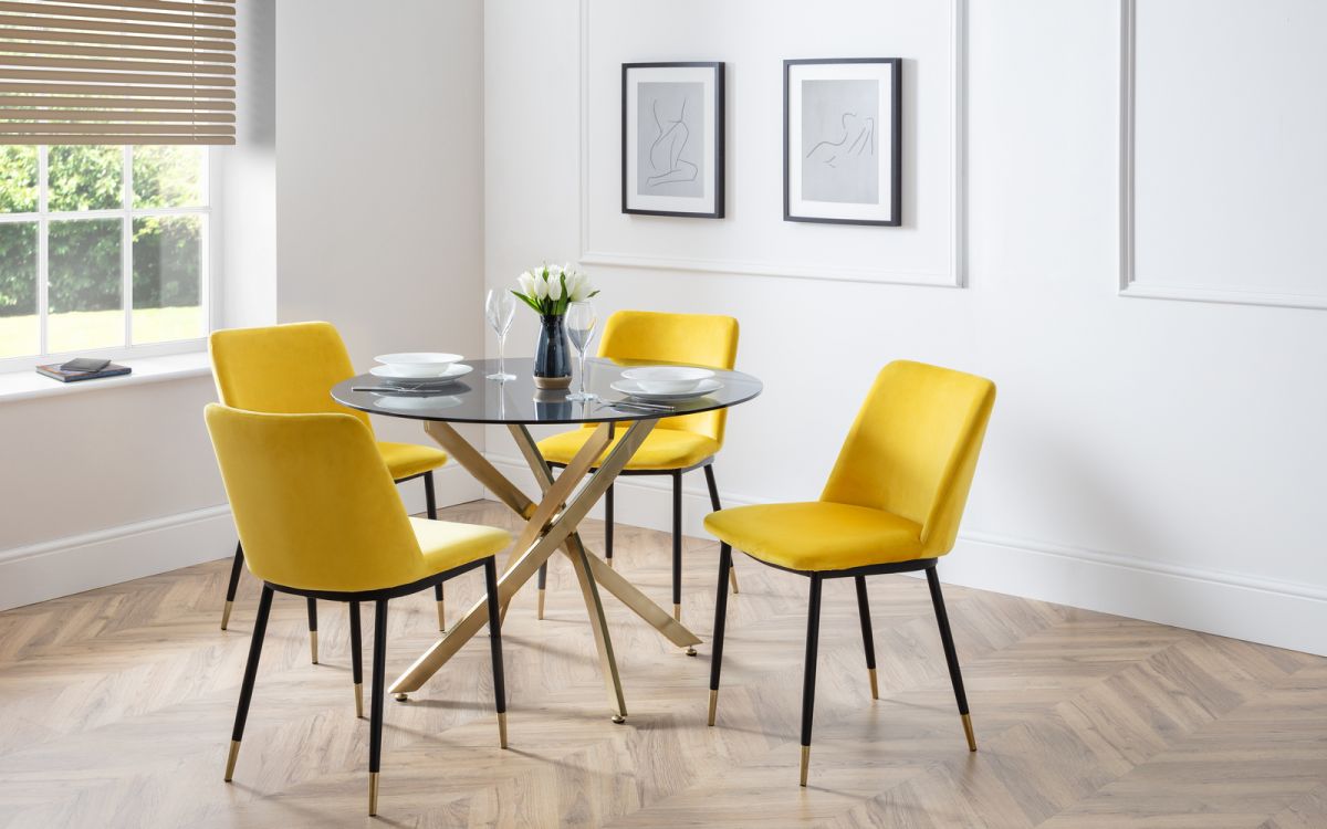 Montero Round Dining Table - 100 X 75cm (W X H)