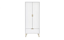Load image into Gallery viewer, Murano Bedroom Range - In Matt White - Available in: Bedside, 3 Drawer Chest, 5 Drawer Tallboy Chest, 5 Drawer Chest, 6 Drawer Chest &amp; 2 Door-1 Drawer Wardrobe
