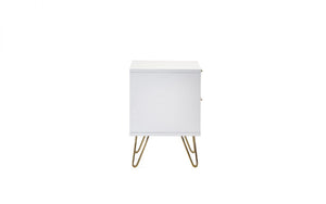 Murano Bedroom Range - In Matt White - Available in: Bedside, 3 Drawer Chest, 5 Drawer Tallboy Chest, 5 Drawer Chest, 6 Drawer Chest & 2 Door-1 Drawer Wardrobe