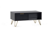 Load image into Gallery viewer, Murano Occasional Range - In Black - Available in: TV Unit, Coffee Table, 2 Door-2 Drawer SideBoard, Large Side Board, Compact Side Board, Lamp Table
