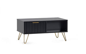 Murano Occasional Range - In Black - Available in: TV Unit, Coffee Table, 2 Door-2 Drawer SideBoard, Large Side Board, Compact Side Board, Lamp Table