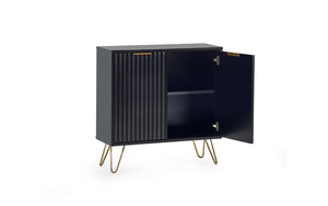 Murano Occasional Range - In Black - Available in: TV Unit, Coffee Table, 2 Door-2 Drawer SideBoard, Large Side Board, Compact Side Board, Lamp Table