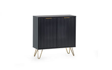 Load image into Gallery viewer, Murano Occasional Range - In Black - Available in: TV Unit, Coffee Table, 2 Door-2 Drawer SideBoard, Large Side Board, Compact Side Board, Lamp Table
