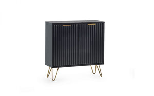 Murano Occasional Range - In Black - Available in: TV Unit, Coffee Table, 2 Door-2 Drawer SideBoard, Large Side Board, Compact Side Board, Lamp Table