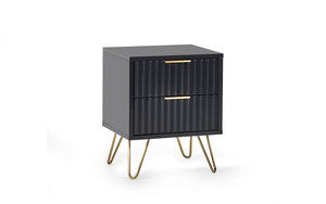 Murano Occasional Range - In Black - Available in: TV Unit, Coffee Table, 2 Door-2 Drawer SideBoard, Large Side Board, Compact Side Board, Lamp Table