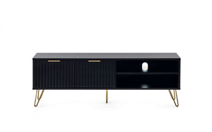 Murano Occasional Range - In Black - Available in: TV Unit, Coffee Table, 2 Door-2 Drawer SideBoard, Large Side Board, Compact Side Board, Lamp Table