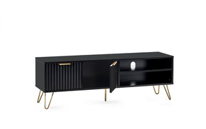 Murano Occasional Range - In Black - Available in: TV Unit, Coffee Table, 2 Door-2 Drawer SideBoard, Large Side Board, Compact Side Board, Lamp Table