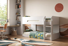 Load image into Gallery viewer, Mystic White Low Bunk Bed
