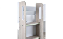 Load image into Gallery viewer, Kids Ocean Highsleeper - Pale Wood &amp; White - Mattress Option
