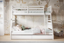 Load image into Gallery viewer, Ollie Triple Bunk Bed - Colour Option Grey or White
