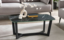 Load image into Gallery viewer, Olympus Coffee Table - Black or White Marble - 60cm D x 110cm W x 40cm H
