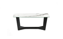 Load image into Gallery viewer, Olympus Coffee Table - Black or White Marble - 60cm D x 110cm W x 40cm H
