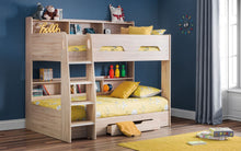 Load image into Gallery viewer, Kids Orion Bunk - Grey Oak, Pure White or Sonoma Oak - Optional Mattress
