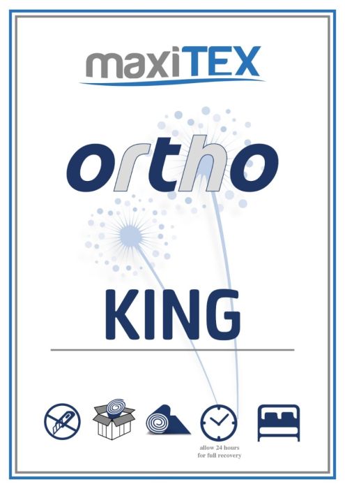 Maxitex Ortho Mattress - Available in Single, Small Double, Double or KingSize