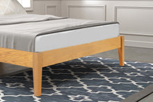 Load image into Gallery viewer, Whelston Wooden Bed - Herringbone Oak - Available in Double 4&#39;6FT or KingSize 5Ft
