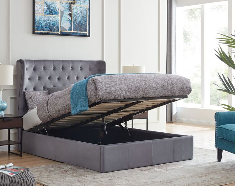 Luxury Holway Curved Headboard With Chesterfield Design - Available in Double and Kingsize (Copy)