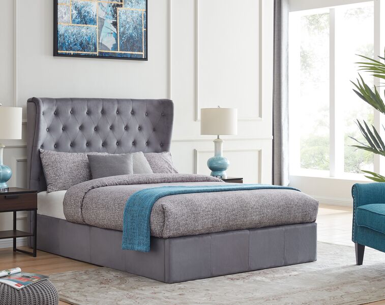 Luxury Holway Curved Headboard With Chesterfield Design - Available in Double and Kingsize (Copy)