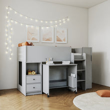 Load image into Gallery viewer, Majestic Marley Mid Sleeper - Available in Grey, White or Sonoma Oak
