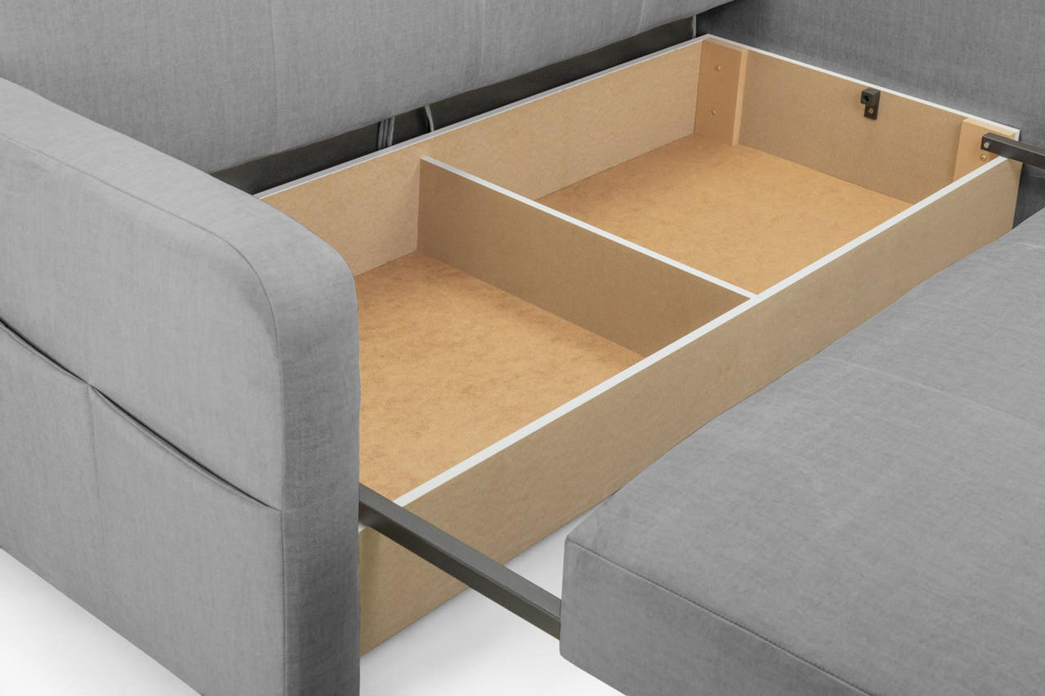 Penelope SofaBed - Colours Beige or Grey - Available in 3 & 2 Seater