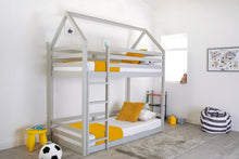 Load image into Gallery viewer, Playhouse Bunk Beds - Colour Option Availble in Grey or White
