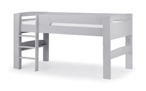 Kids Pluto Midsleeper - Available in White Stone White, Dove Grey or Anthracite  - Mattress & Tent Option