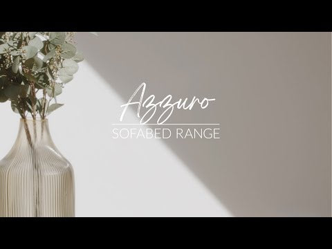 Azzuro SofaBed - Colours Grey or Mocha or Cream - Available in Universal Corner