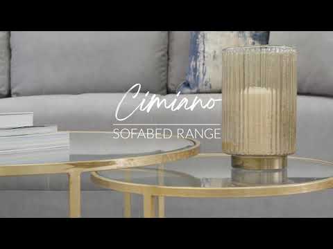 Cimiiano SofaBed - Colours Grey or Black & Grey - Available in LHF/RHF Corner