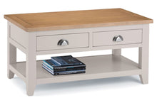 Load image into Gallery viewer, Richmond Coffee Table - Elephant Grey - 60cm D x 100cm W x 50cm H
