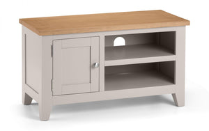 Richmond TV Unit - Elephant Grey - 40cm D x 90cm W x 50cm H