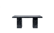 Load image into Gallery viewer, Rome Dining Table Marble Effect - Black or White - Chair Option Available
