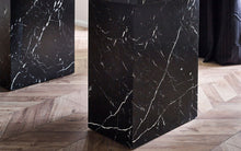 Load image into Gallery viewer, Rome Dining Table Marble Effect - Black or White - Chair Option Available
