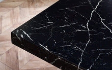 Load image into Gallery viewer, Rome Dining Table Marble Effect - Black or White - Chair Option Available
