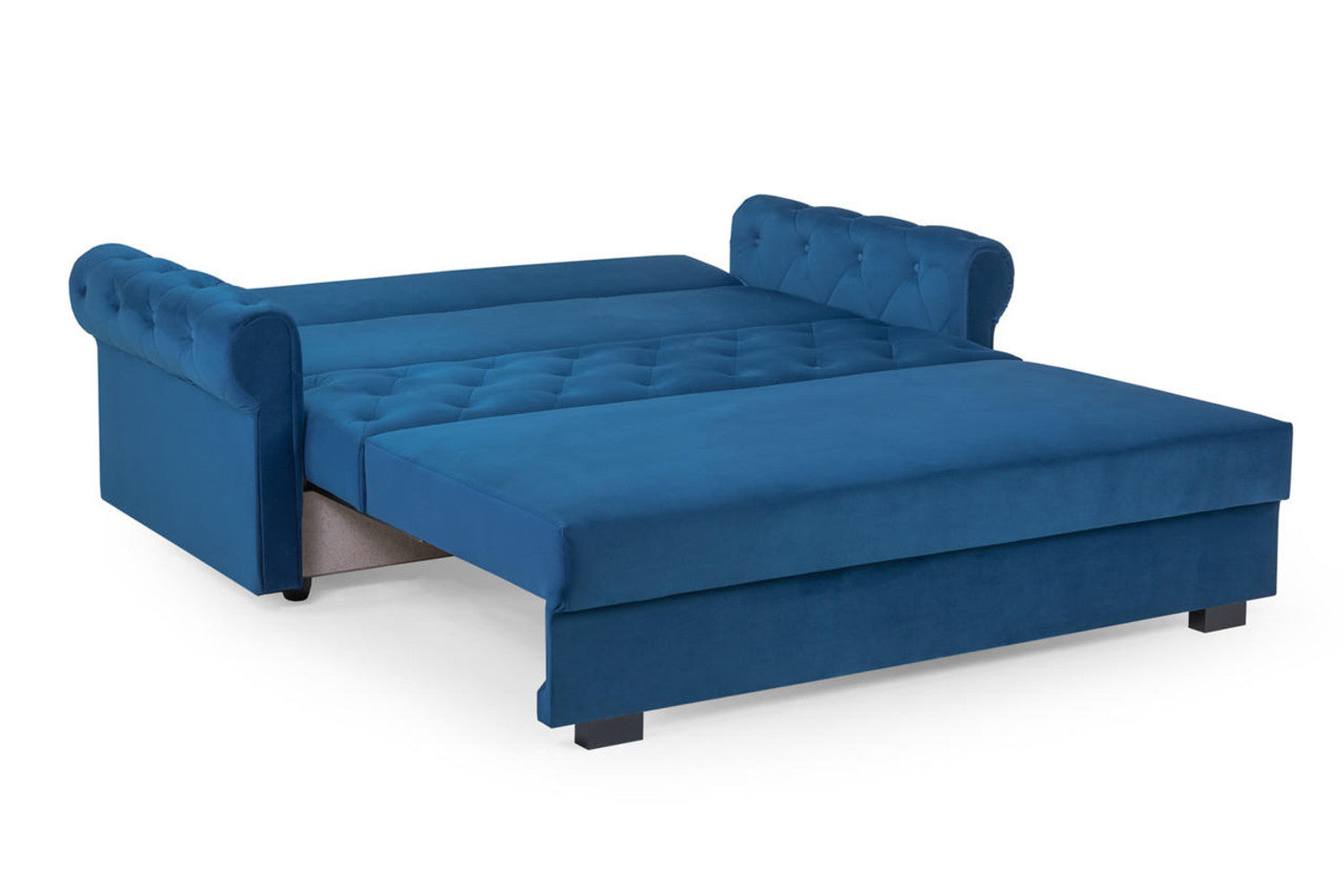 Rosalind SofaBed - Colours Plush Blue, Plush Grey or Plush Green - Available in 3 & 2 Seater