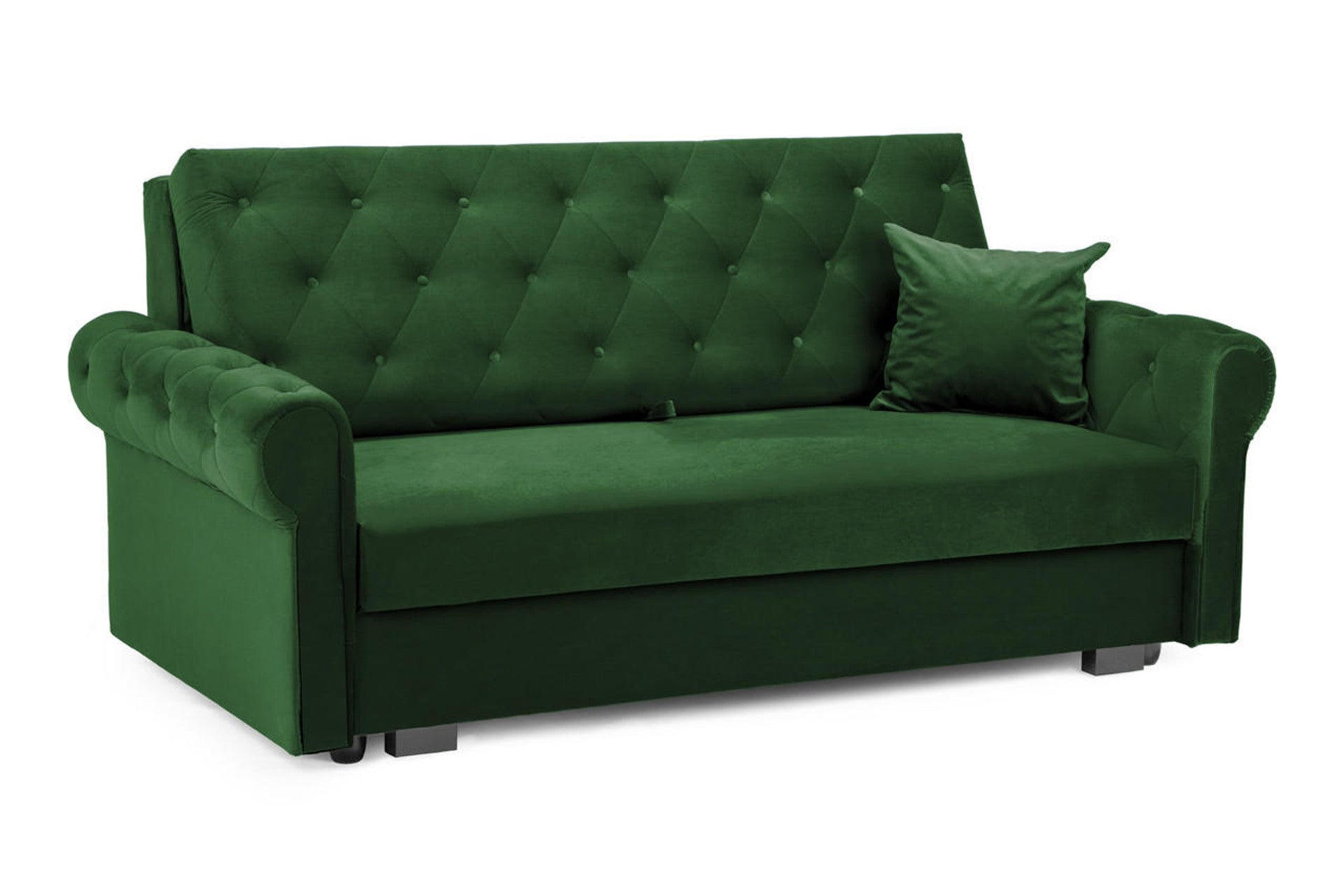 Rosalind SofaBed - Colours Plush Blue, Plush Grey or Plush Green - Available in 3 & 2 Seater
