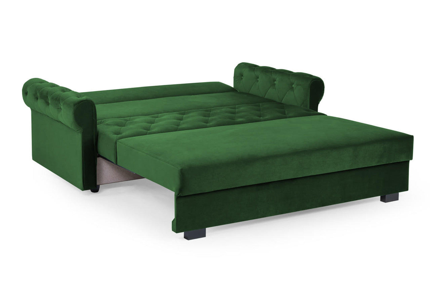 Rosalind SofaBed - Colours Plush Blue, Plush Grey or Plush Green - Available in 3 & 2 Seater